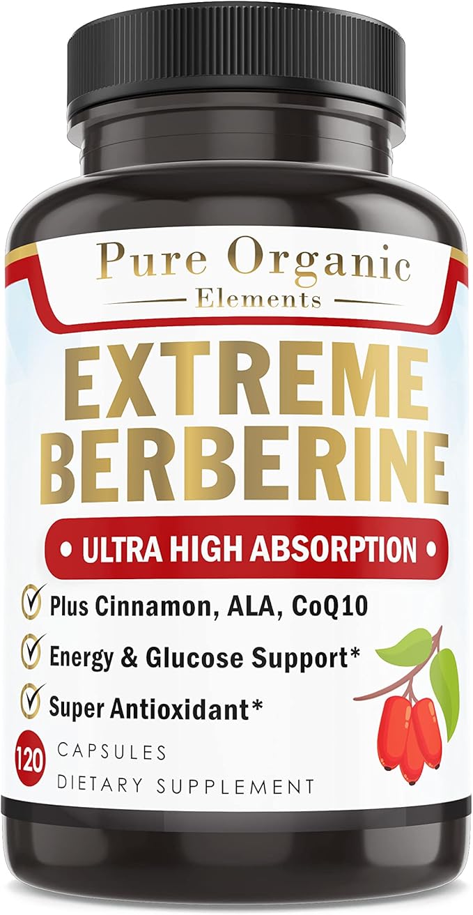 Extreme Berberine Plus with ALA, Coq10, 21 Herbs