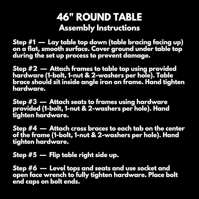 Heavy-Duty Portable Outdoor Picnic Table with Umbrella Hole, Expanded Metal Commercial-Grade Patio Dining Furniture Made in America (46" Round Top, Burgundy)