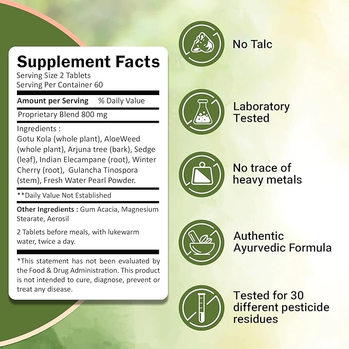 Ivy's Mukta Vati Herbal Tablets