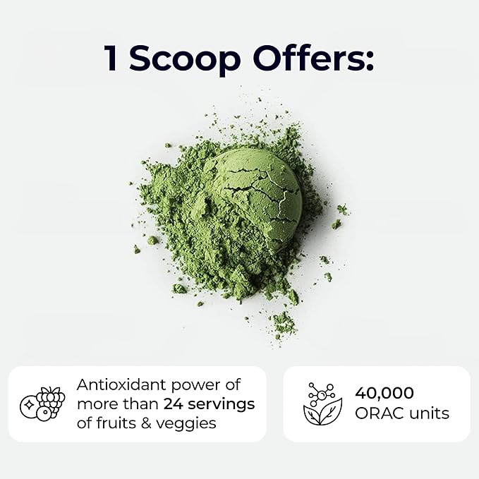 Paradise Herbs, ORAC Energy Greens Powder, 24 Servings 1 Scoop, 15 Servings