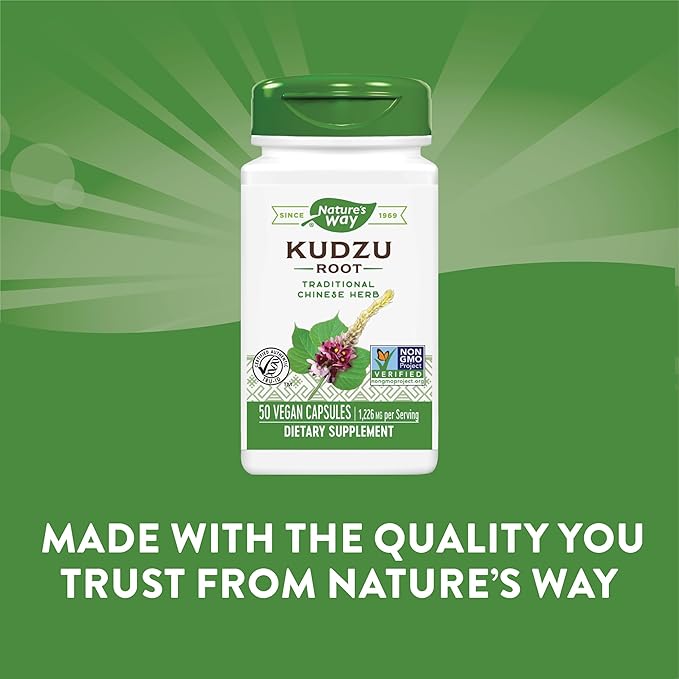 Nature's Way Herbal Kudzu Root, 1,226 50 Vegan