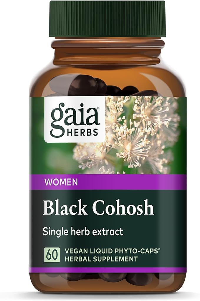 Gaia Herbs Black Cohosh 60 Vegan (30-Day Supply)