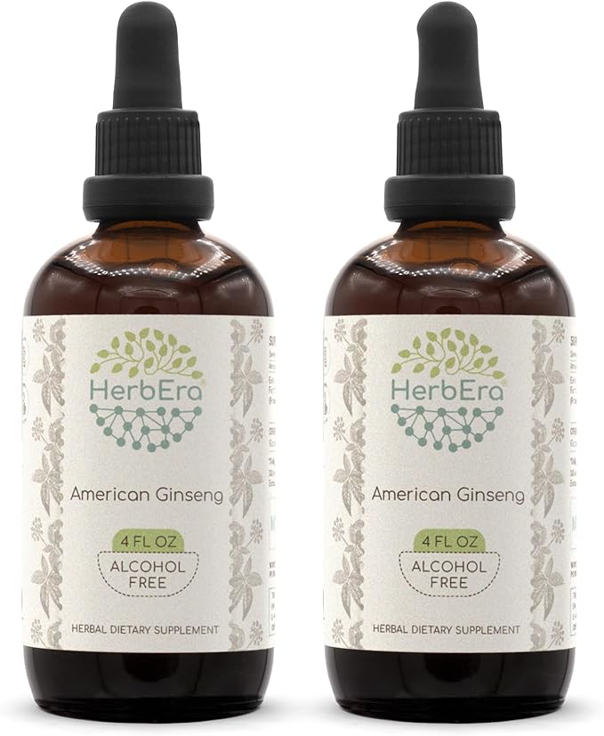 American Ginseng B120 (2pcs) Alcohol-Free Herbal (2x4 fl