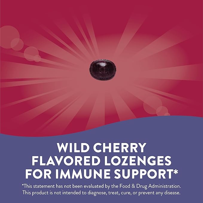 Nature’s Way Sambucus Elderberry Lozenges, 1000 24 Count