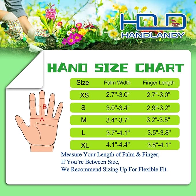 HANDLANDY Long Gardening Gloves for Men & Women, Cowhide Leather Rose Pruning Gloves- Breathable & Durable Gauntlet Gloves (Small, Brown)