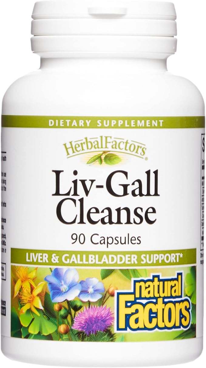 HerbalFactors by Natural Factors, Liv-Gall Cleanse, 90 capsules
