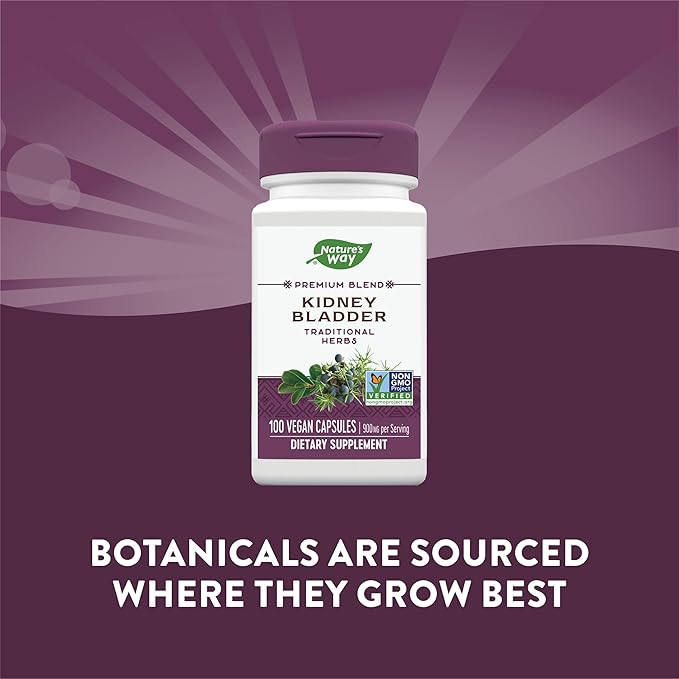 Nature's Way Kidney Bladder, Traditional Herbs 900mg Per 100 Vegan 2)