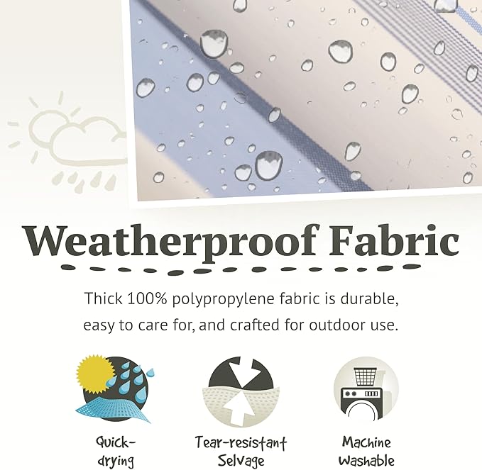 LA SIESTA® - Medium Basic Domingo Hammock Swing Chair & CasaMount - Weather & Tear Resistant Hanging Chair - Outdoor Indoor Hammock Chair w/Suspension Kit for Walls Ceilings Square Beams - Sea Salt