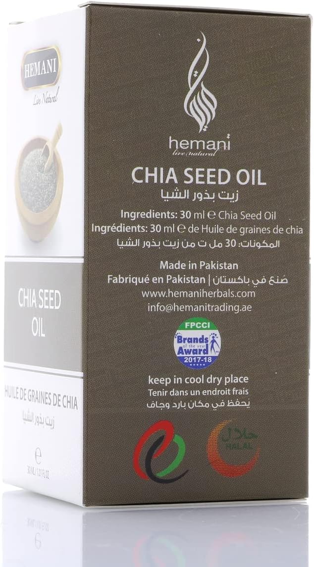 Hemani Chia Seed Oil 30mL