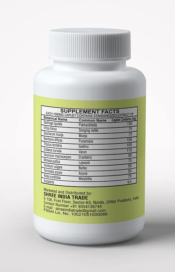 Kidney Support Herbal Supplement 1000 MG
