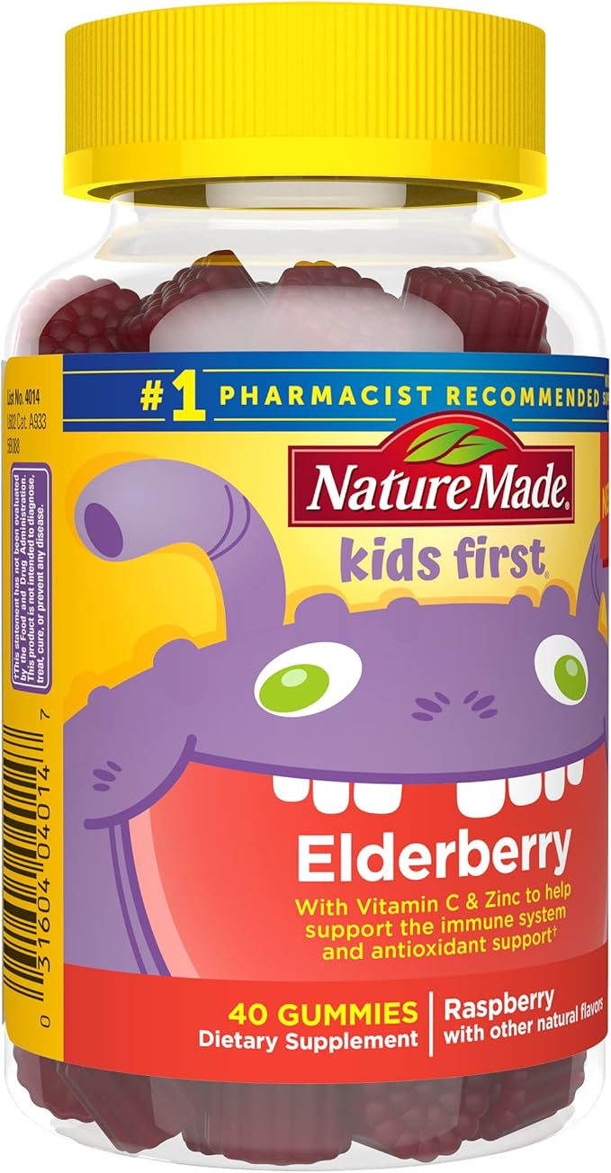 Nature Made Kids First Elderberry 40 Elderberry