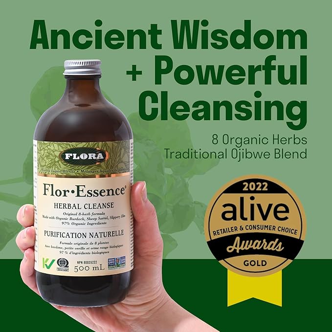 Flora Health Flor-Essence Liquid Tea Blend 8-Herb Formula 500mL