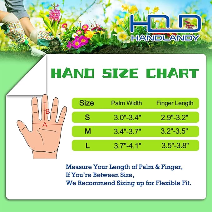 HANDLANDY Pruning Gloves Long for Men & Women, Rose Thorn Proof Gardening Gloves- Gardening Gifts for Gardeners (Beige- goatskin, Medium (Pack of 1))