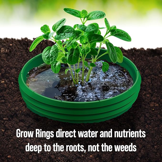 4 Herb Garden Kit with Grow Rings and Greenhouse Germination Domes – Certified Organic Herb Planter Kit – Gardening Gift for Mom, Teachers, Women, and Men – Made in USA