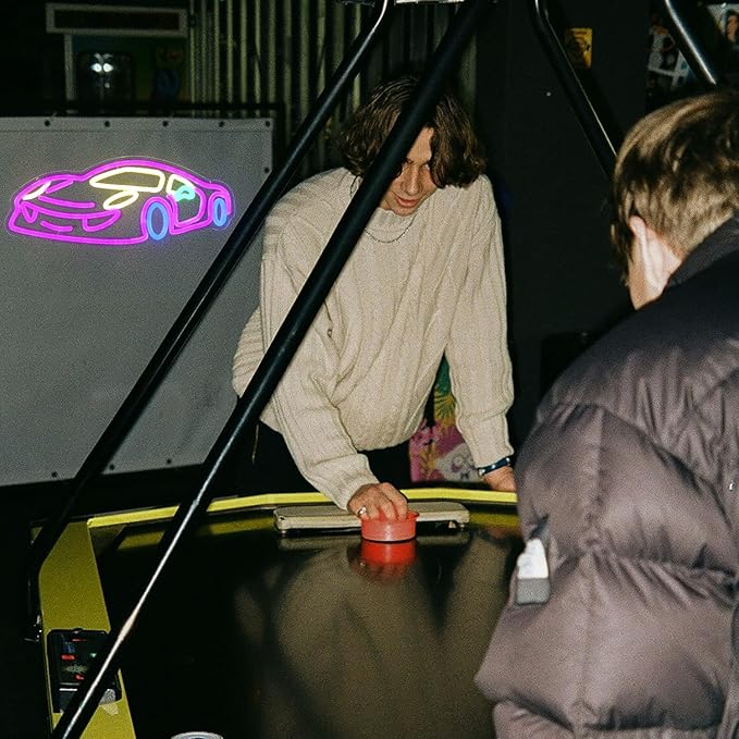 Car Neon Sign for Wall Decor Sports Car Neon Light Racing Car Neon Sign Colorful Car LED Neon Lights Signs Race Car Neon Light Up Sign for Bedroom Game Room Man Cave Garage Boy Gifts