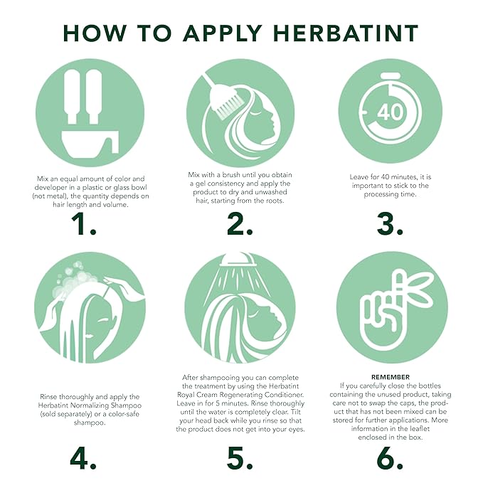 Herbatint Permanent Haircolor Gel, 8D Light 4 Fl