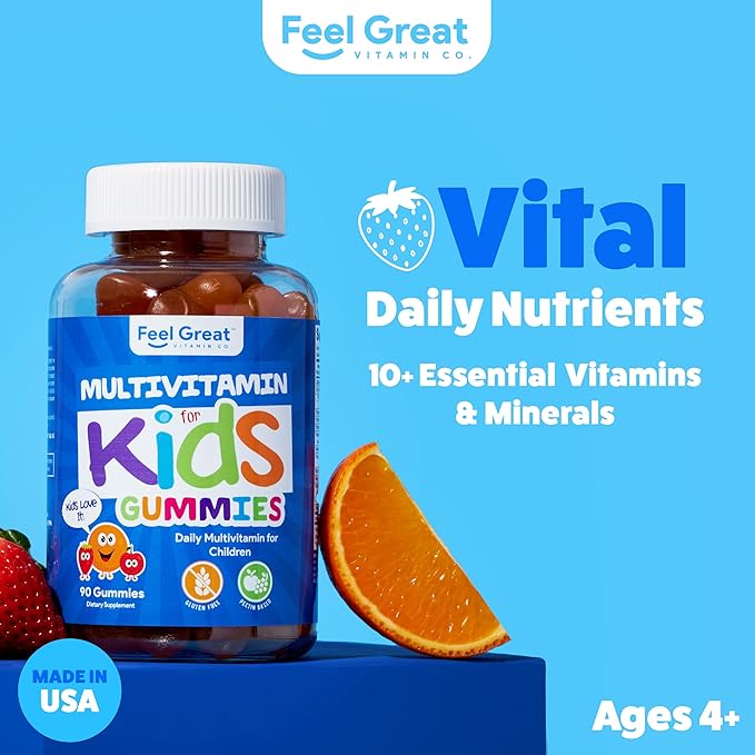 Feel Great Kids Multivitamin Gummies 45 Day