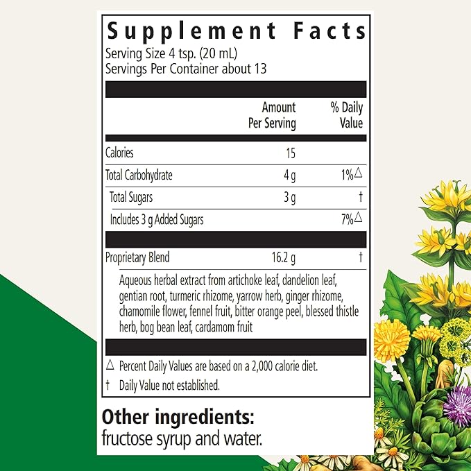 Floradix Gallexier Herbal Bitters 8.5 fl