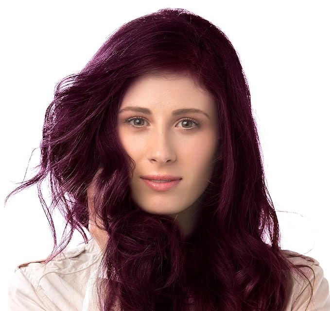 Herbatint Permanent Haircolor Gel, FF3 Plum, 100% Grey 4.56 oz