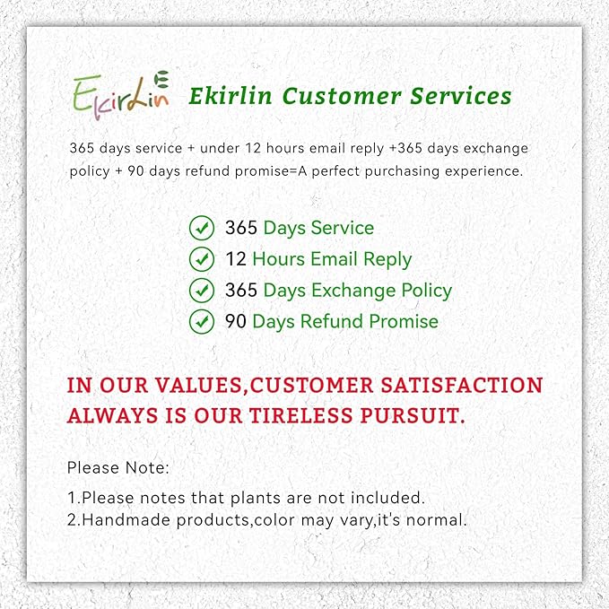 Ekirlin Planters for Indoor Plants, 3.5/4 Inch Plant Pots with Drainage Holes, Removable Rubber Stopper, Non-Slip Soft Pad - Grey Cement Concrete Planter for Most Indoor Outdoor Plants and Flowers