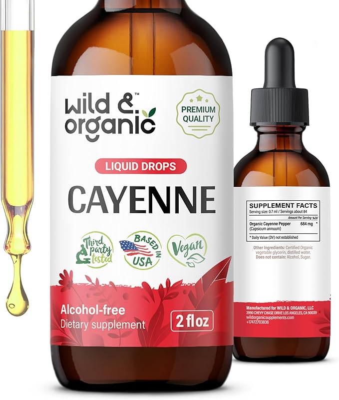 Cayenne Pepper Supplements 2 fl
