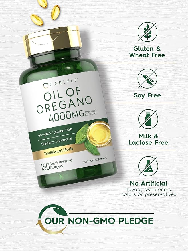 Carlyle Oregano Oil Extract 150 Softgel
