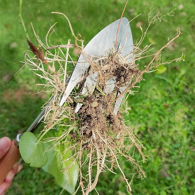Japanese Weed Puller Tool Garden Tools Hand Weeder Tools - Gardening Hand Tools Weed Remover Tool for Vegetable Gardening Backyard Farm Planting & Weeding Removal Quick Work