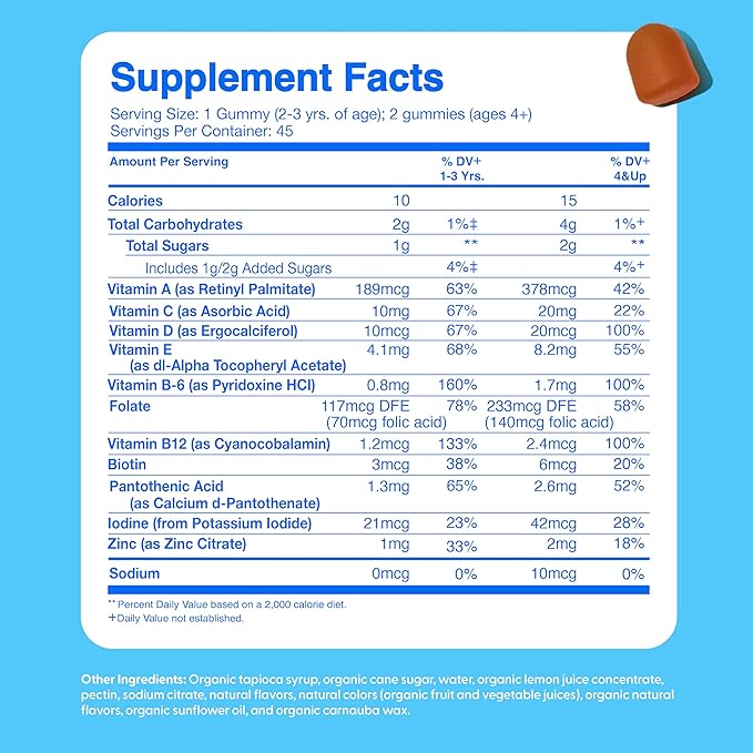 Feel Great Kids Multivitamin Gummies 45 Day