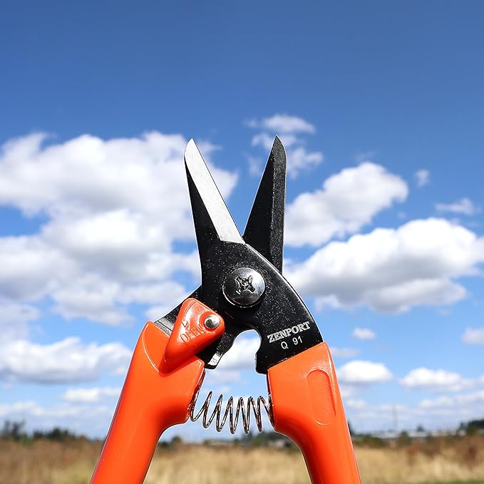 Zenport Q91-3PK of Pruners, Zen-Magic, Ultra Twig and Hoof Trimming Shear, Twin-Blade, 7.5-Inch Long, 3-Pack