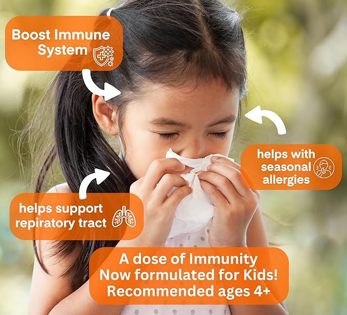 A Dose of Immunity Kids Quercetin 100mg Quercetin 60 Gummy 1)
