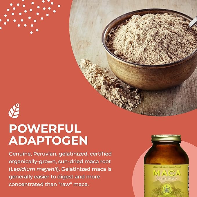 Healthforce Superfood Gelatinized Maca 8 Oz