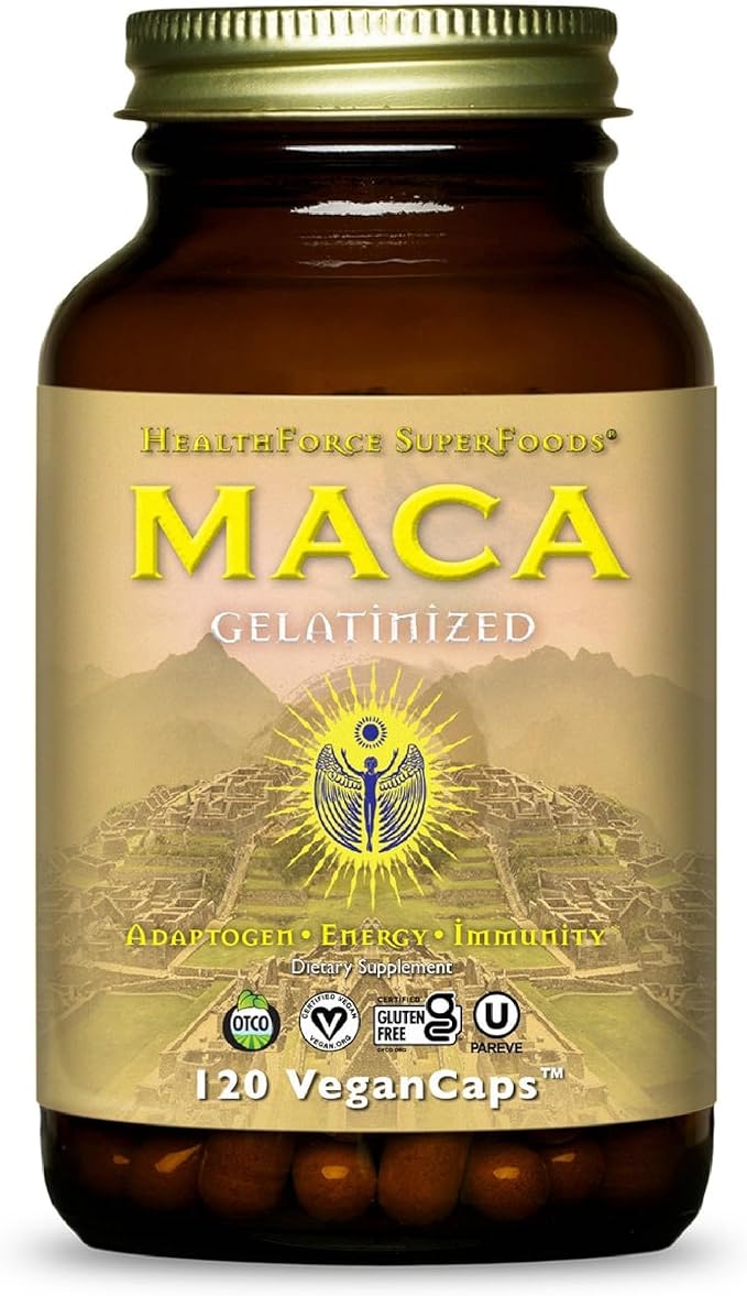 Healthforce Superfood Gelatinized Maca 120 VeganCaps