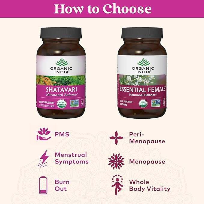 ORGANIC INDIA Shatavari Capsules 90 Capsules
