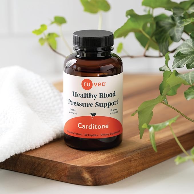 ruved Carditone, Doctor-Formulated, All-Natural Ayurvedic Herbal 30 Years, 30 Vegetarian