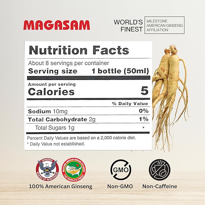 Wisconsin American Ginseng Root & Herbal 8PK