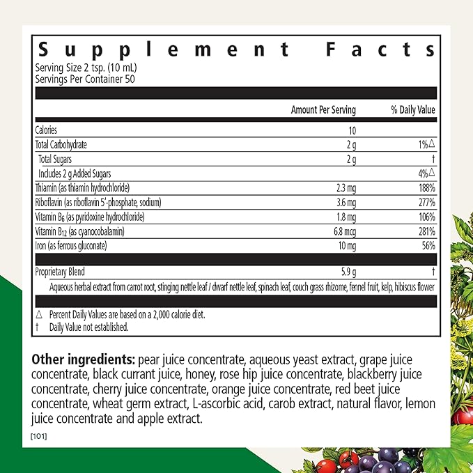 Floradix by Salus Iron & Herbs 17 oz