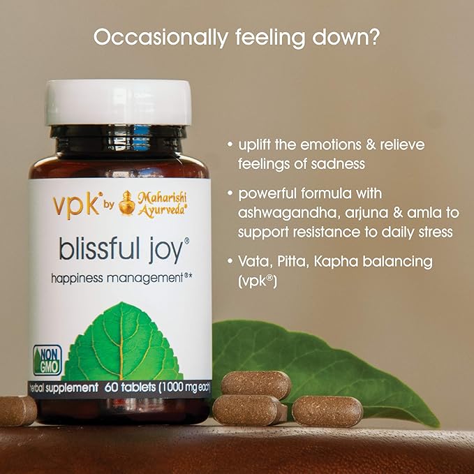 Maharishi Ayurveda - Blissful Joy Mood (60 Herbal 1000 mg)