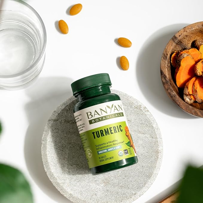 Banyan Botanicals Turmeric Tablets – Organic 90 tablets