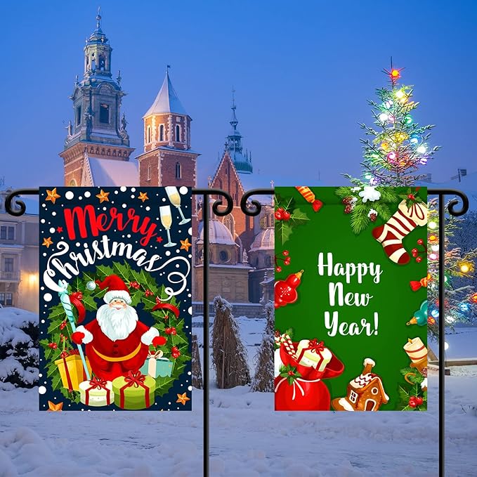 Shimeyao 54 Pcs Blank Sublimation Flags DIY Lawn Garden Flags 11.8 x 17.7 Inches Polyester Blank Heat Transfer Banner for Valentine's Day Wedding Indoor Outdoor Party Decoration