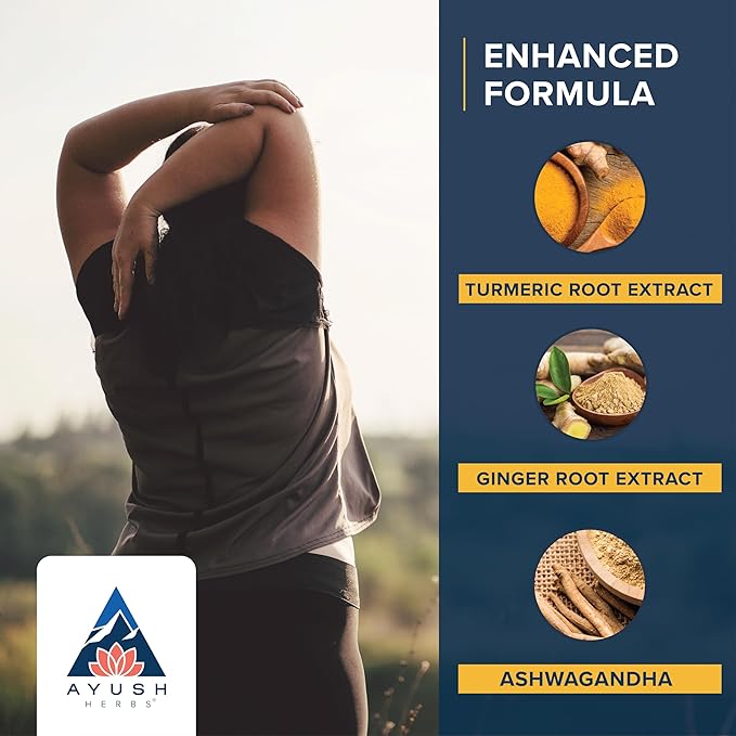 Ayush Herbs Boswelya Plus, Ayurvedic Muscle 90 Vegetarian