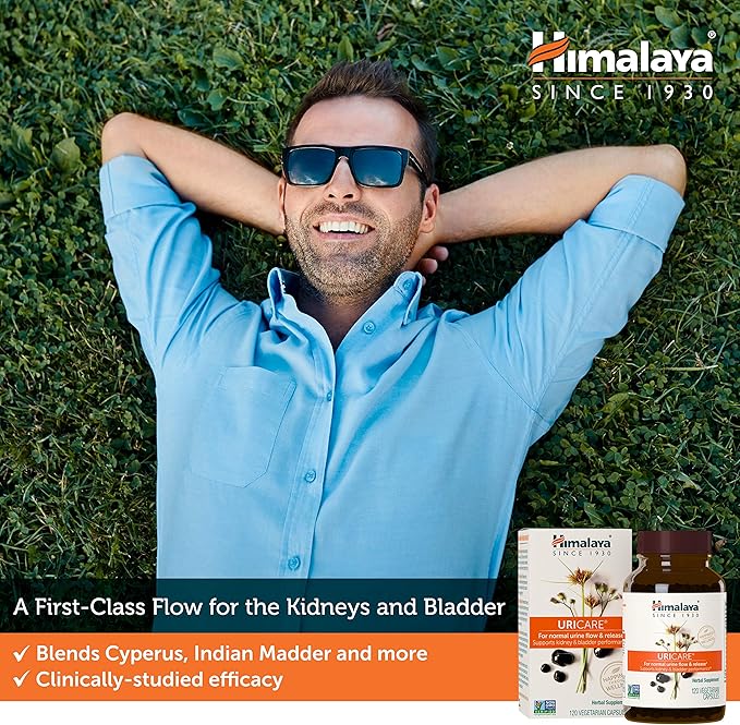 Himalaya UriCare Herbal Supplement, Kidney & 240 Capsules, 60 Day