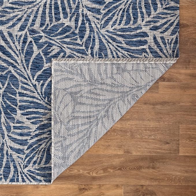 Keen Home Design Terrace Outdoor Runner Rug - 2x10 Washable Indoor/Outdoor Rug for Patio, Kitchen, Balcony, Beach, Garden, Deck and Porch, Size: 2'2"x9'11"