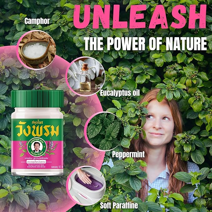 Herbal Balm/Salve 50g (Pink, Cool Salve)
