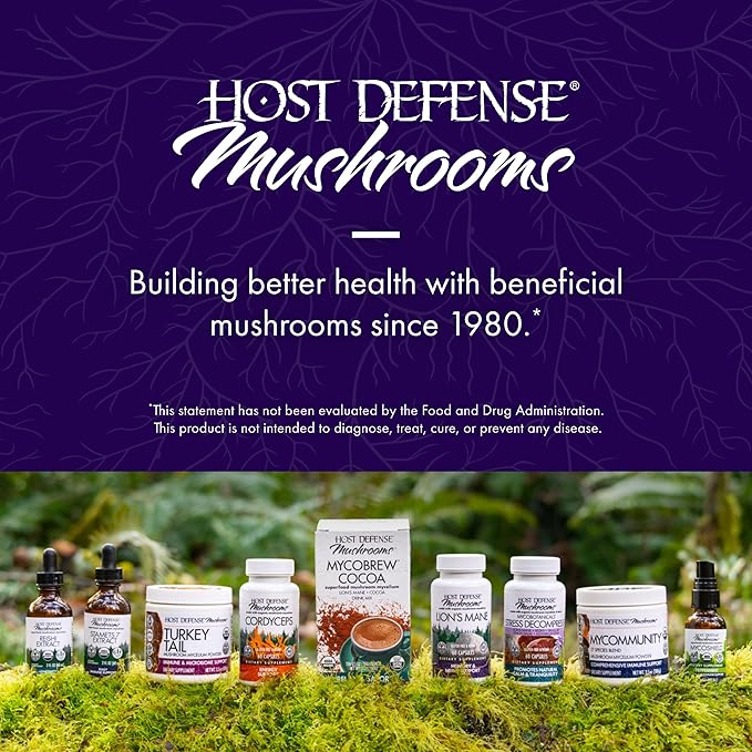 Host Defense MycoBotanicals Brain & Body* Powder 3.5 oz (33 Servings)*