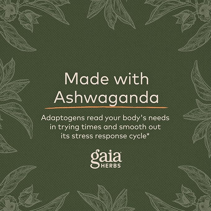 Gaia Herbs, Ashwagandha Root Vegan Liquid 120 Ct 1)