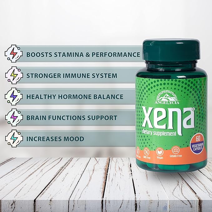 | Ashwagandha Supplements | Xena Herbal 60 Vegetarian 500 mg.