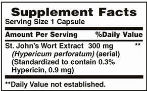 Nature's Bounty St. John's Wort 300 100 ct