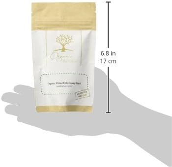 Organic Bio Herbs-Organic Dried Elderberry Fruit 2 Oz.