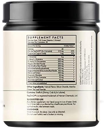 Healthy Gut Matcha Green Tea 30-Servings with