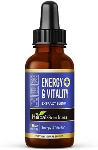 Herbal Goodness Energy and Vitality 1oz -